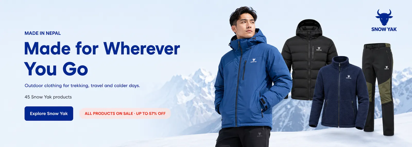 Snow Yak outdoor clothing