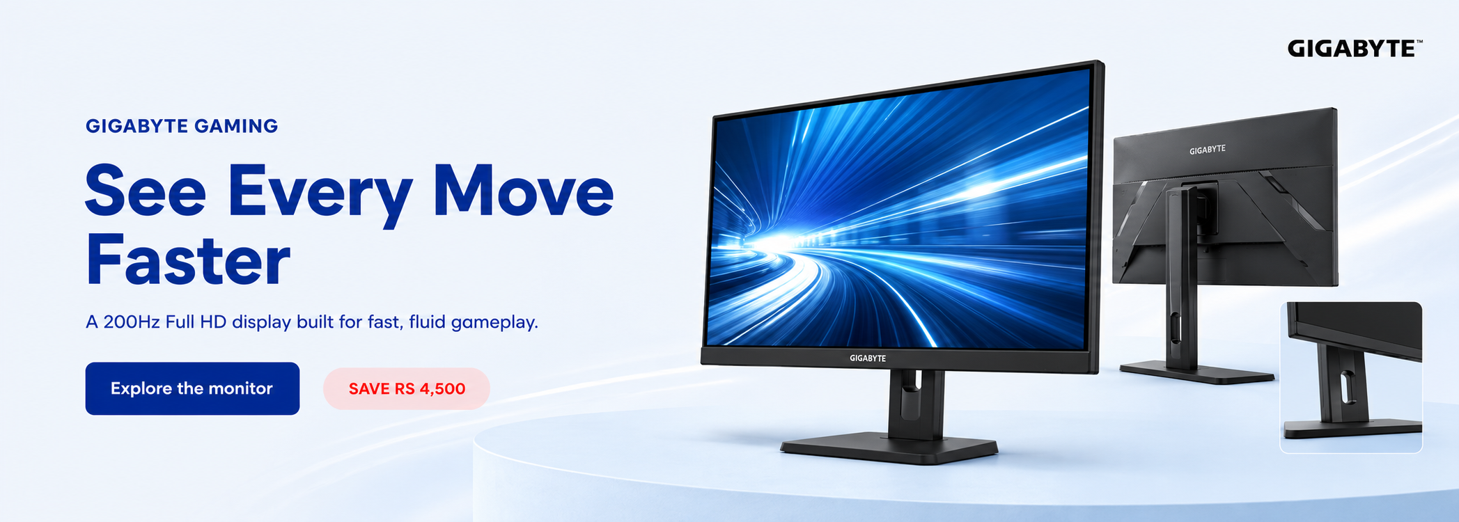 Explore Gigabyte gaming monitors